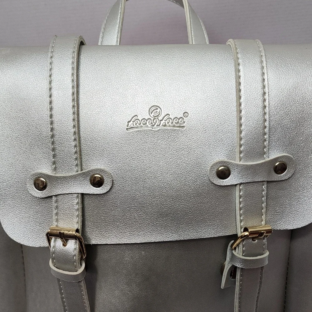 Face2Face Silver Girls Backpack